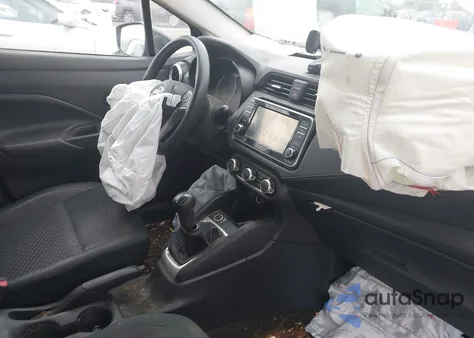 2020 Nissan Versa S 5-Speed Manual Transmission из США, поврежденный, VIN 3N1CN8BVXLL865722